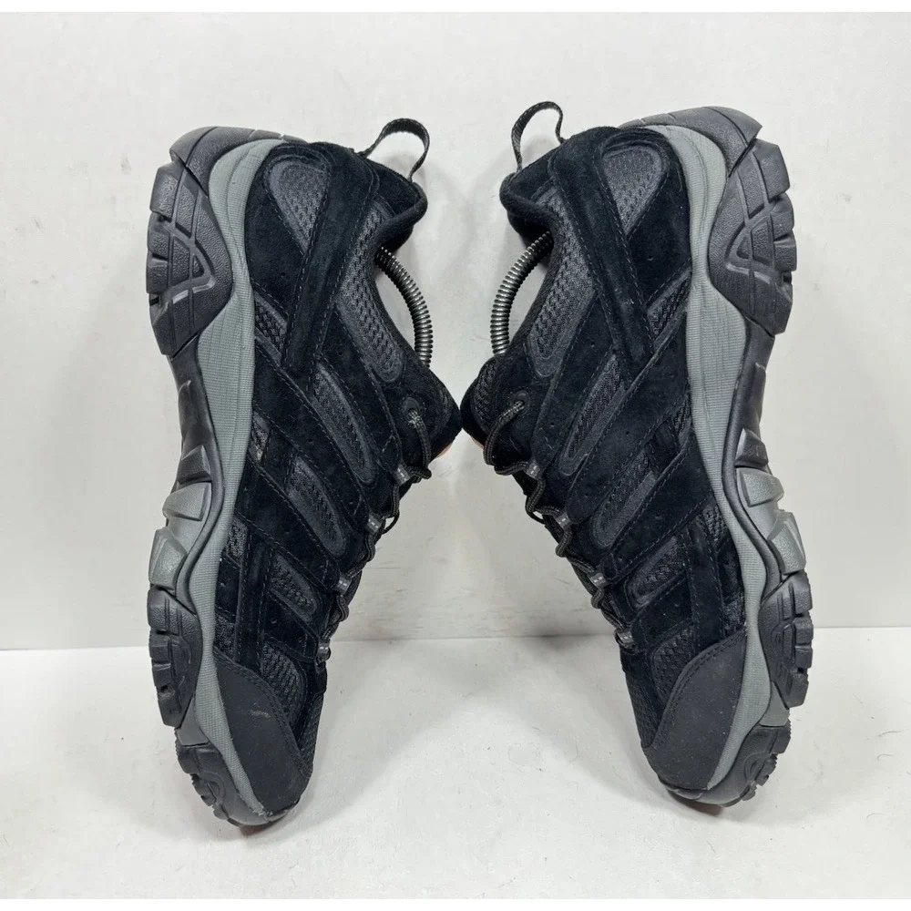 Merrell Moab 2 Vent Hiking Shoes Black Night Low Top Men's Size 10.5 Vibram